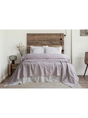 Şaheser Home Collection Derek %100 Pamuk Ipliği Boyalı Çift Kişilik Jakarlı Yatak Örtüsü Seti