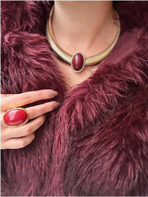 Kadın Çelik Tasarım Mng Choker