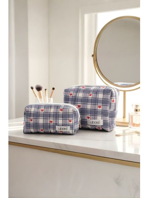 Ubomi Petty Makyaj Çantası İkili Set