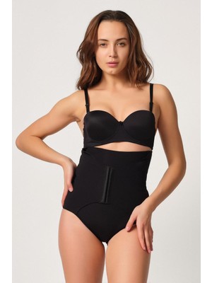 Beruflic Siyah Mı Angel 2932 Double Karın Agraf Destekli Slip Lazer Korse