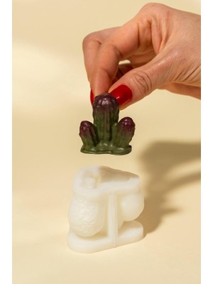 Rufus Concept Cereus Kaktüs Silikon Mum Kalıbı