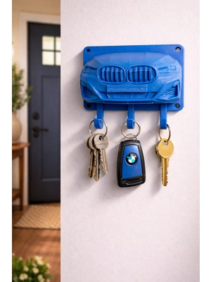 Otscraft Studio Bmw Duvar Tipi Dekoratif Anahtarlık Askısı