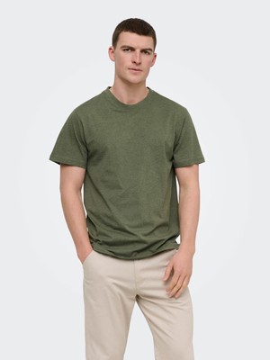 Only & Sons Onsmax Yeşil Erkek T-Shirt 22025208