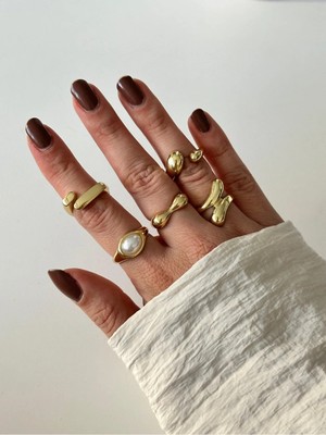 Renkli Çoklu Yüzük Seti