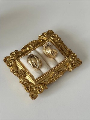 Çelik Gold Beysi Küpe