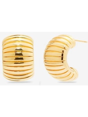 Çelik Gold Cuti Küpe