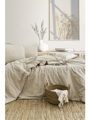 Şaheser Home Collection Salve %100 Pamuklu Çift Kişilik  Jakarlı Nevresim Takımı