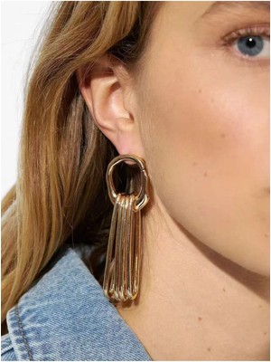 Çelik Gold Basic Mng Küpe
