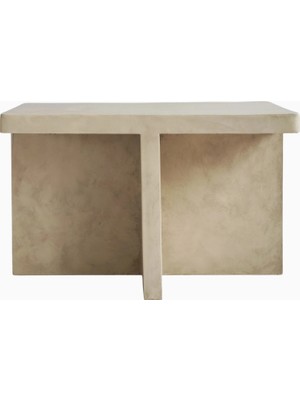 101 Copenhagen Brutus Masif Meşe, El Işçiliği Dekoratif Tasarım Orta Sehpa