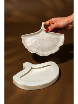 Rufus Concept Ginkgo Biloba Yaprak Silikon Tepsi Kalıbı