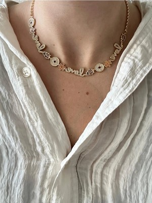 Çelik Özel Seri Love Manifest Kolye