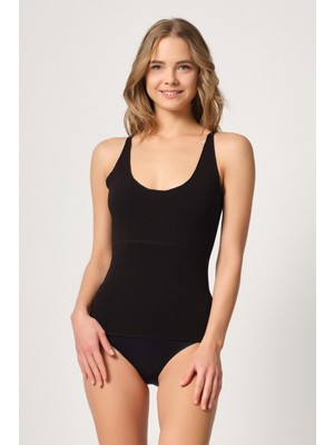 Beruflic Siyah Mı Angel 2815 Double Cotton Korse Atlet