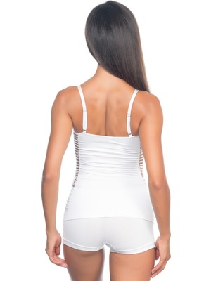 Beruflic Beyaz Mı Angel 5037 Ip Askılı Fantazi Atlet Korse