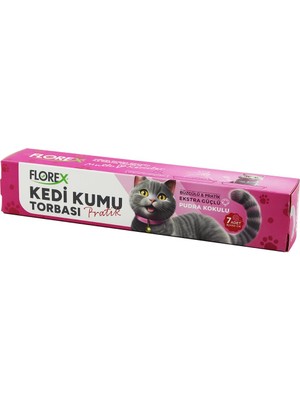 Store Mania Ieg™ 140 Adet Kedi - Evcil Hayvan  Kumu Torbası Pratik Pudra Kokulu  Büzgülü - Extra Güçl�