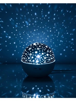 Flamex Çocuk ve Yetişkinler Için Yıldız Projektör Gece Işığı