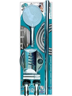 Store Mania Ieg™ Krom - Vakumlu  Lüks  Sürgülü Duş Seti ()