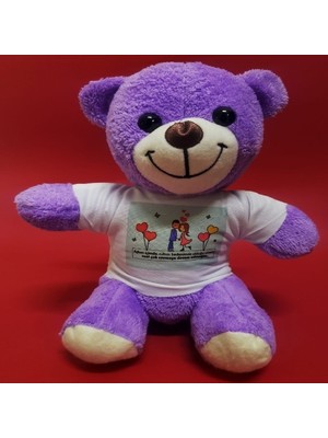 Store Mania Ieg™ Sevgililer Günü Hediye Tişörtlü Ayıcık