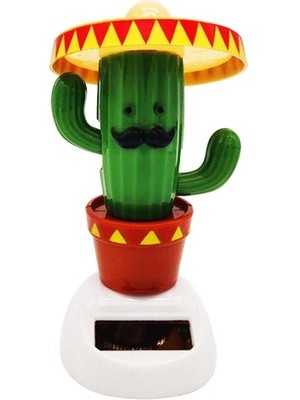 Store Mania Ieg™ Solar Enerjili Dans Eden Şapkalı Kaktüs