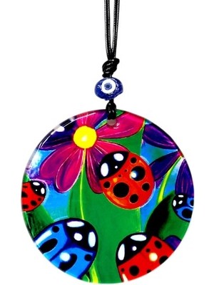 Store Mania Ieg™ Uğur Böcekli Cam Duvar Dekoru Hediyelik Süs