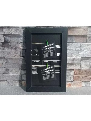 Store Mania Ieg™ Klaket Tasarımlı Ipli ve Mandallı Fotoğraf Çerçevesi No: 1