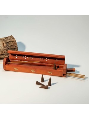 Dystopia Sandık Görünümlü Tütsülük | Oda Kokusu | Ev Dekorasyon Ürünü