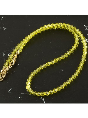 Store Mania Ieg™ 4 mm Kristal Kolye