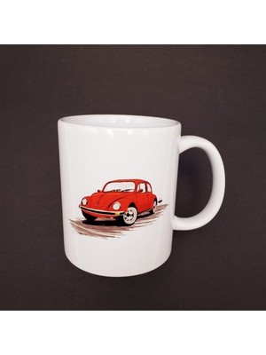 Store Mania Ieg™ Kırmızı Vosvos Baskılı Kupa