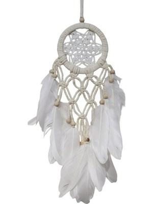 Store Mania Ieg™ Yıldız Motifli Ekru Renk Düş Kapanı Hediyelik Duvar Süsü