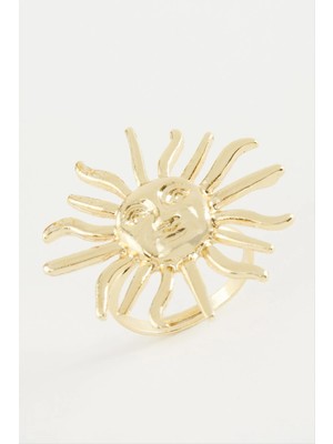 Store Mania Ieg™ Güneş Metal Yüzük