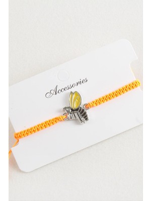 Store Mania Ieg™ Arı Makrome Örgülü Bileklik