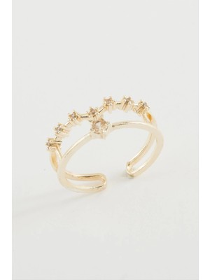 Store Mania Ieg™ Yıldız Zirkon Taşlı Yüzük