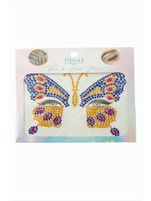 Store Mania Ieg™ Kelebek Tırnak ve Yüz Süsleme Taşı