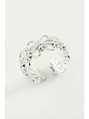 Store Mania Ieg™ Çiçek Metal Yüzük