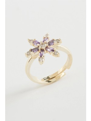 Store Mania Ieg™ Lotus Zirkon Taşlı Yüzük