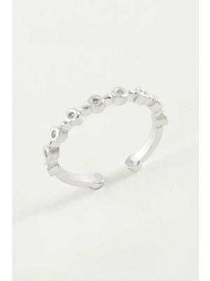 Store Mania Ieg™ Yuvarlak Zirkon Taşlı Yüzük