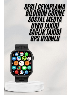 Store Mania Ieg™ Akıllı Saat Android ve Ios Uyumlu Plastik Kordon Yeni Nesil