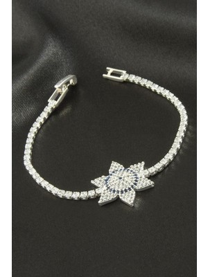 Store Mania Ieg™ Yıldız Zirkon Taşlı Çocuk Bileklik 16 cm