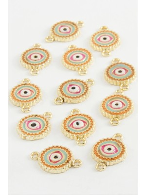 Store Mania Ieg™ Göz Çift Kulplu Mineli Bileklik ve Kolye Ucu Aparatı 1 Adet