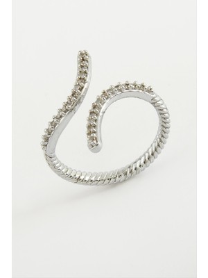 Store Mania Ieg™ Yılan Zirkon Taşlı Yüzük