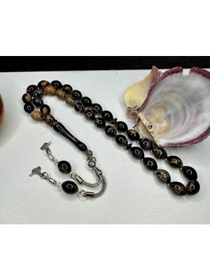 İskenderun Tesbih Iskenderun Tespih Ferdi Güven Usta Işçilikli Sıkma Kehribar Tesbih