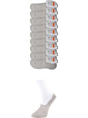 Store Mania Ieg™ Gri Erkek Babet Çorap 9 Çift