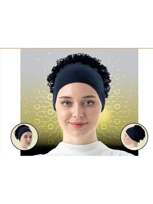 Store Mania Ieg™ Bone - Dikişli Fırfırlı Bone Bandana