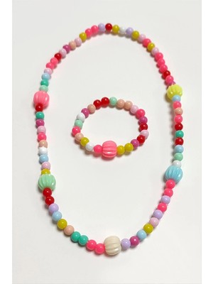 Store Mania Ieg™ Boncuk Çocuk Set Kolye