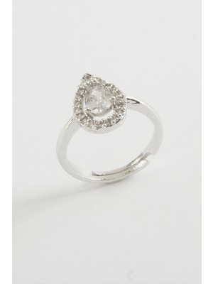 Store Mania Ieg™ Damla Zirkon Taşlı Yüzük