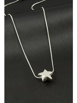 Store Mania Ieg™ Yıldız Çelik Kolye