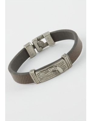 Store Mania Ieg™ Silah Suni Deri Bileklik