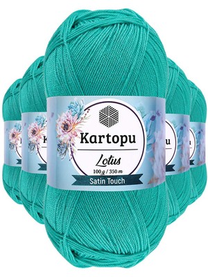 Store Mania Ieg™ 5 Adet Lotus Bikini Büstiyer Bluz Örgü Ipi  K440 Yeşil