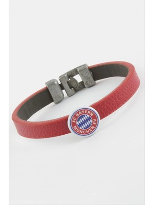 Store Mania Ieg™ Kırmızı Renkli Suni Deri Bileklik