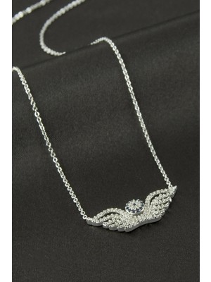 Store Mania Ieg™ Kanat Nazar Zirkon Taşlı Kolye