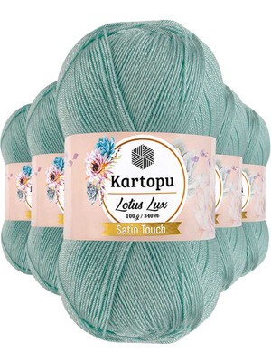 Store Mania Ieg™ 5 Adet Lotus Lux Bikini Büstiyer Bluz Simli Örgü Ipi K507 Mint